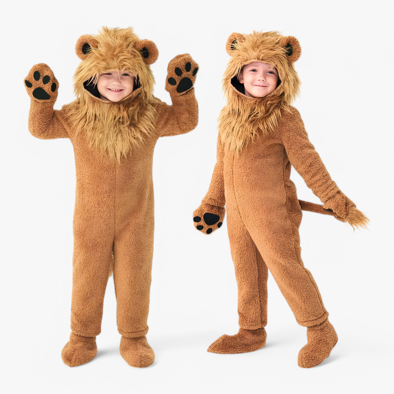 LionKing - Leeuwen Onesie voor Kinderen - Complete Set-Mijn Verkleedkist