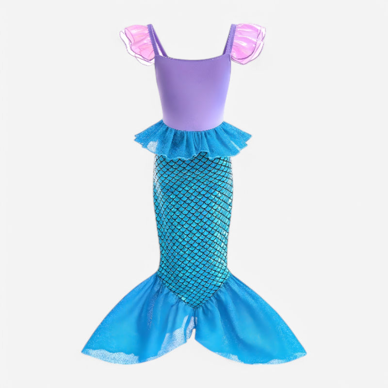 Sprankelende Zeemeermin Outfit voor Kinderen – Betoverende Look voor Avontuurlijke Meisjes